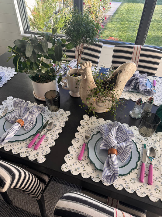 Holiday Hosting Essentials: From Ruffle Napkins to Oak Cutting Boards