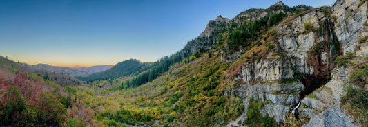 Stewart Falls in Fall