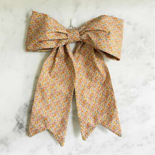 Multicolor Floral Bow