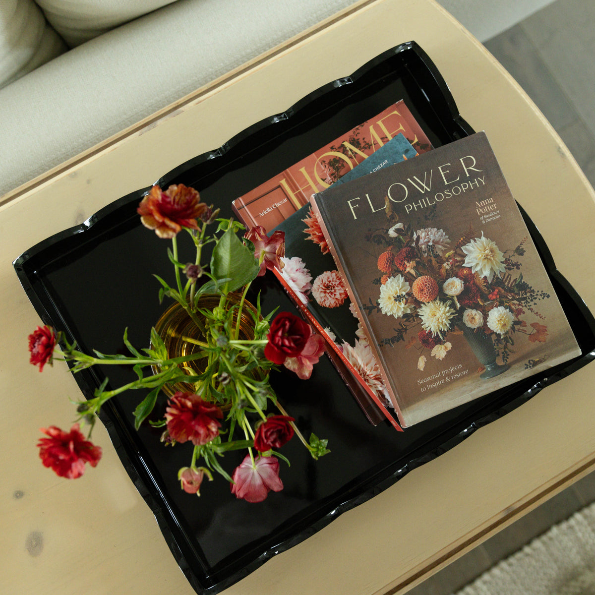 Scalloped Trays