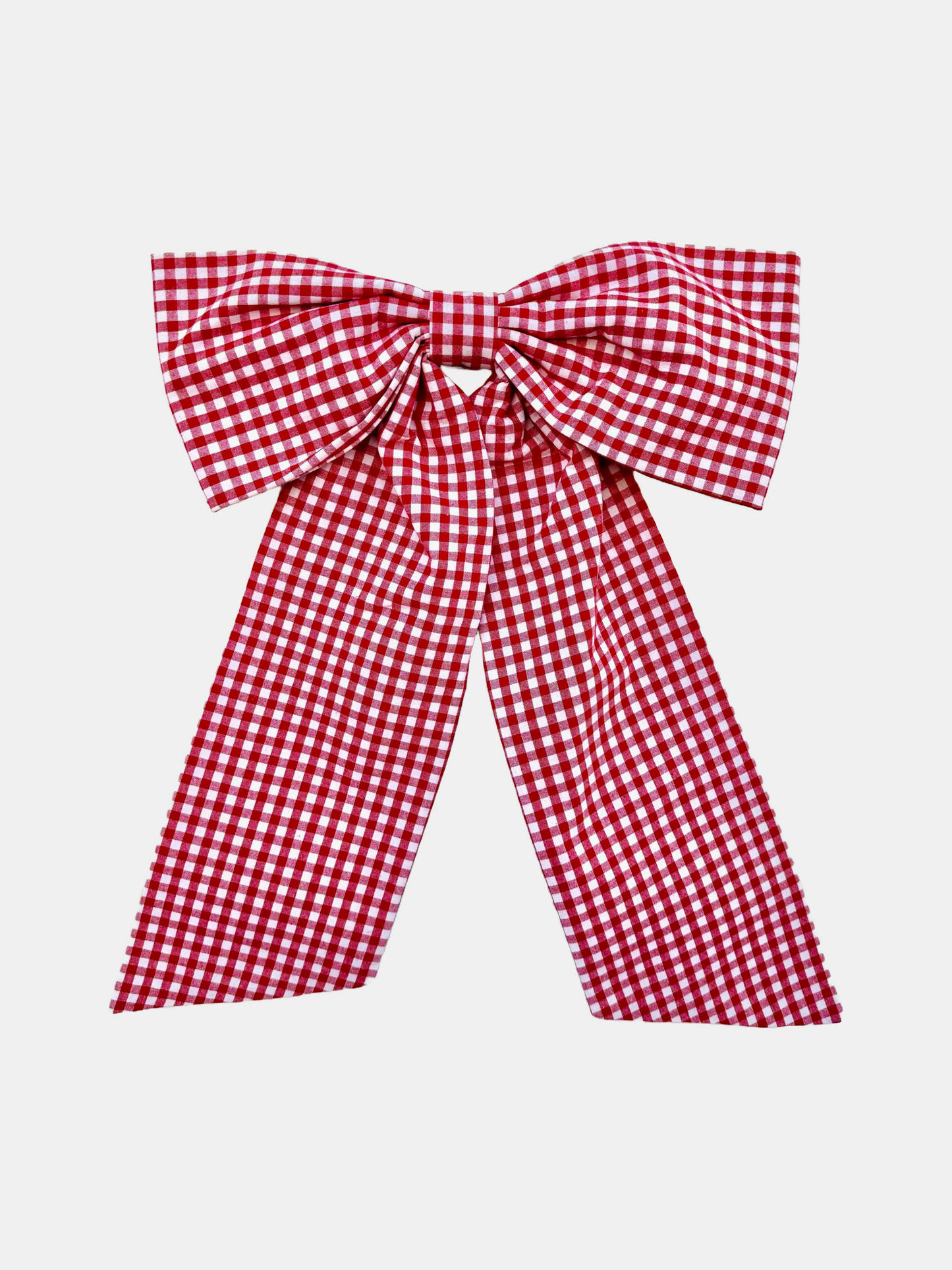 Red Gingham Bow