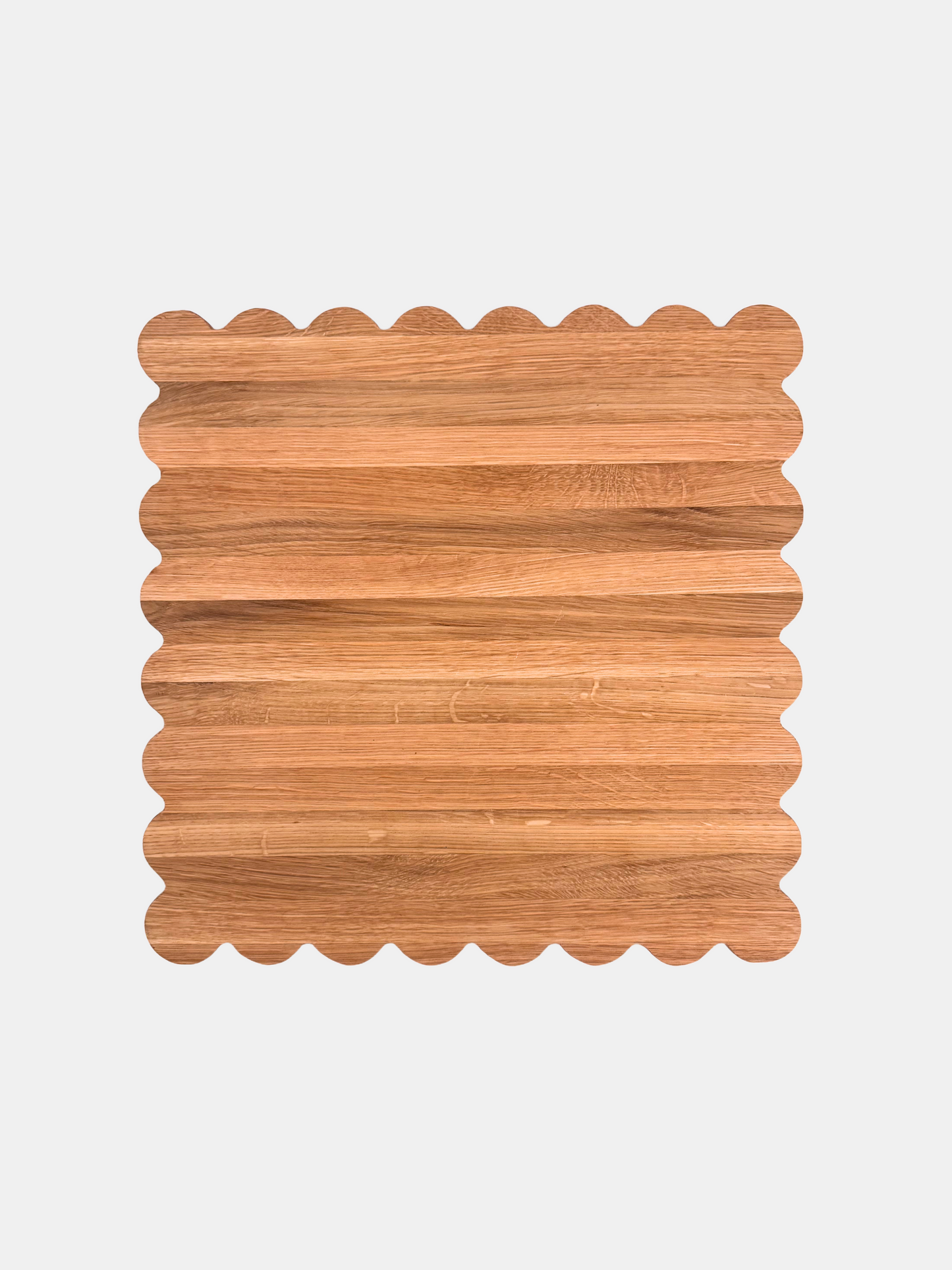 Scalloped Oak Cutting Boards