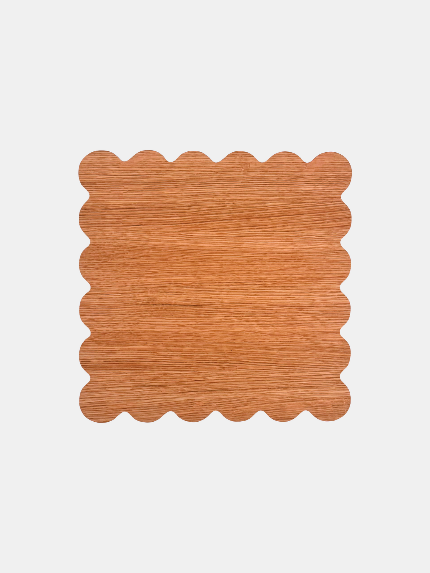 Scalloped Oak Cutting Boards