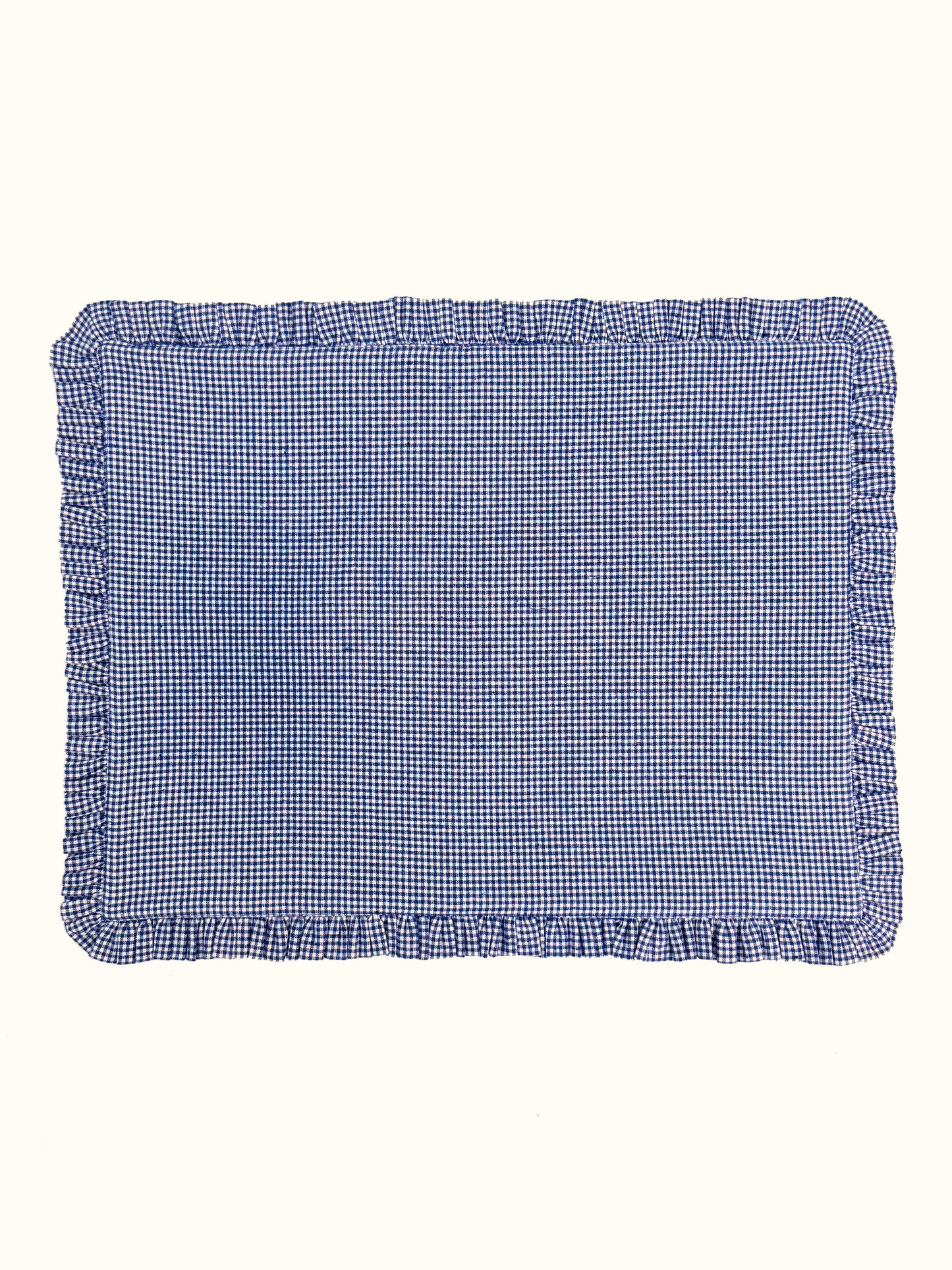 Blue Belle Ruffled Placemats – Set of 4