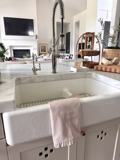 Cream 2-Piece Dish Towel and Cloth Set