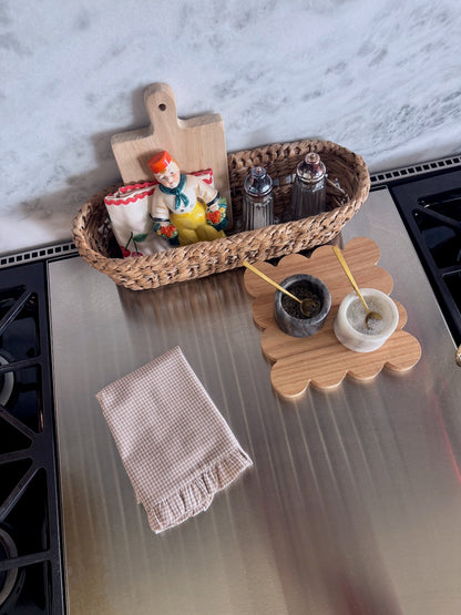 Cream 2-Piece Dish Towel and Cloth Set