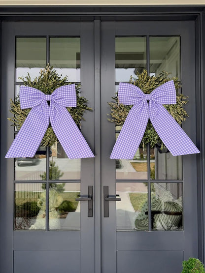 Easter Lavender Polyester Bow