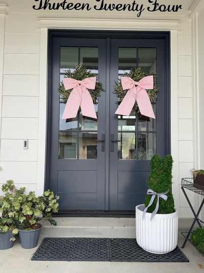 Easter Pink Polyester Bow
