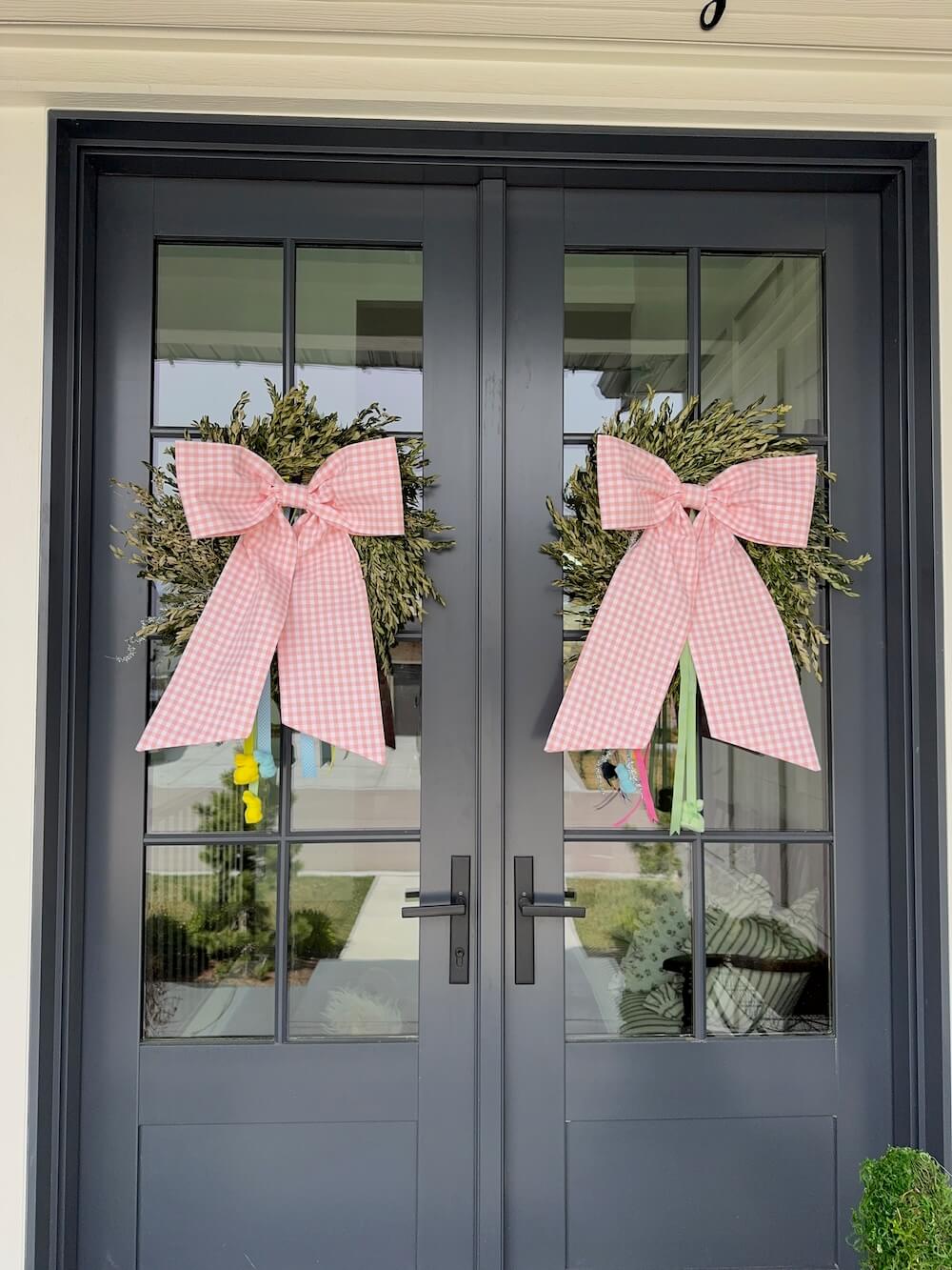 Easter Pink Polyester Bow