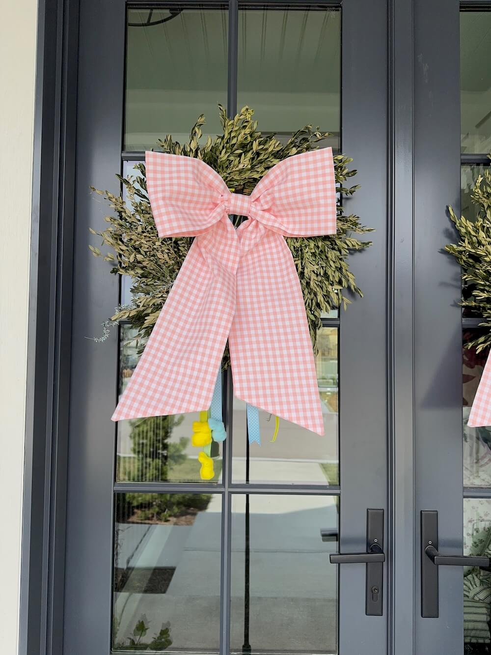 Easter Pink Polyester Bow